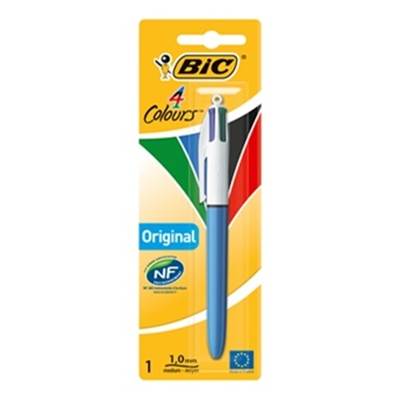BIC 4 COUL POINTE MOYENNE