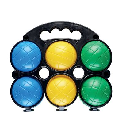 JEU DE 6 BOULES PLASTIQUE