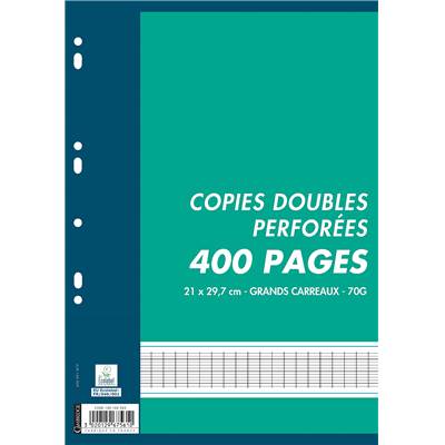 COPIES DOUBLES A4 400P SEYES