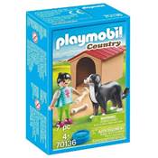 Enfant avec chien