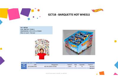 BARQUETTE 72 HW SERIE VITESSE