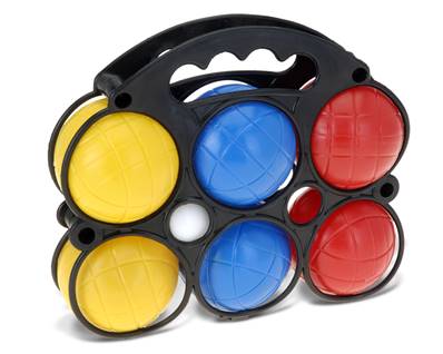 JEU DE 6 BOULES PLASTIQUE