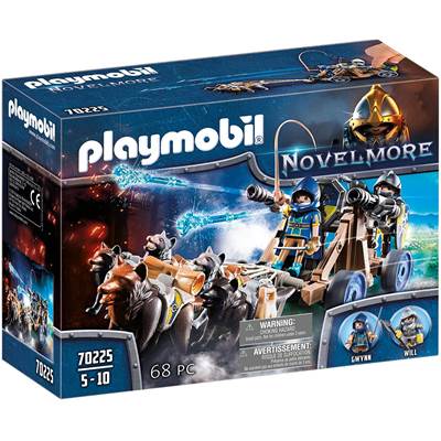 Chevaliers Novelmore avec canon et loups