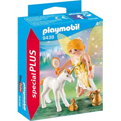 Fée et bébé licorne