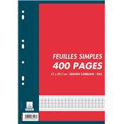 FEILLES MOBILES A4 400P SEYES