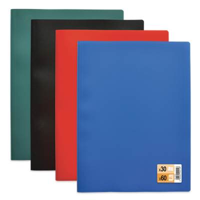 P.D. A4 POLYPRO COULEURS 60 VUES