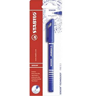 BL. FEUTRE STABILO SENSOR BLEU