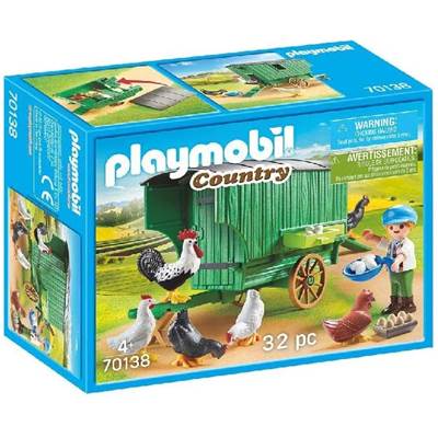 Enfant et poulailler