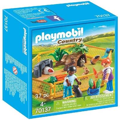 Enfants avec petits animaux