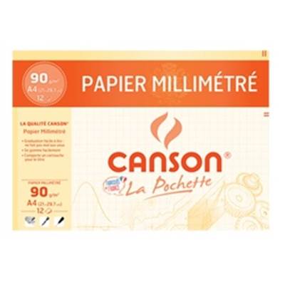 POCHETTE MILLIMETRE CANSON