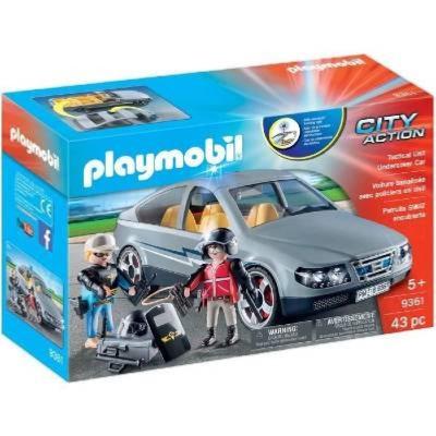 Voiture banalisée avec policiers en civil