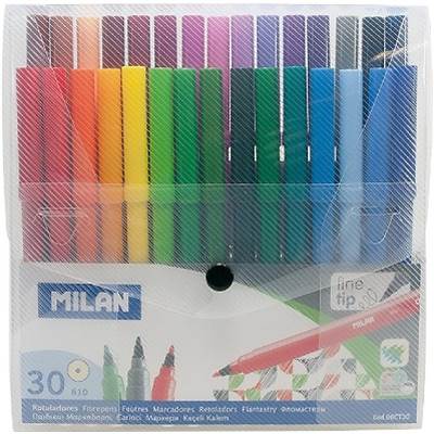 ETUI 30 FEUTRES DE COLORIAGE