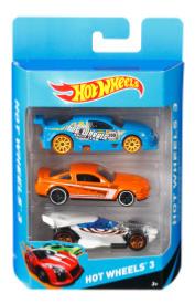 Coffret 3 voitures HOT WHEELS