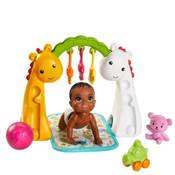 BARBIE BEBE ET TAPIS D'EVEIL