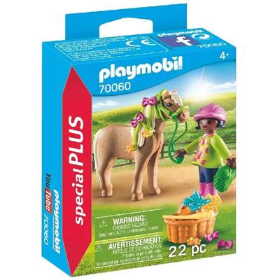 Cavalière avec poney