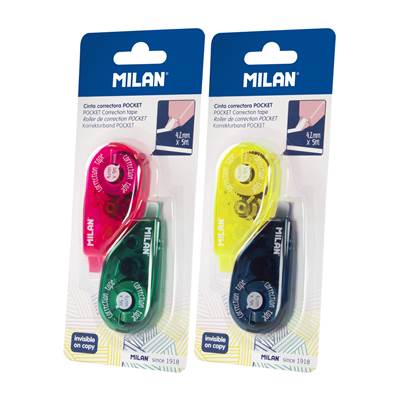 BL. 2 RUBANS CORRECTEURS POCKET 4,2x5