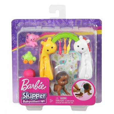 BARBIE BEBE ET TAPIS D'EVEIL
