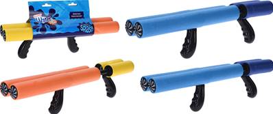 FUSIL A EAU DOUBLE CANON MOUSSE 40CM