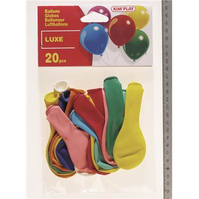 ST. 20 BALLONS A GONFLER ASS.