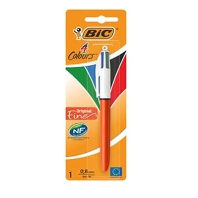 BIC 4 COUL POINTE FINE