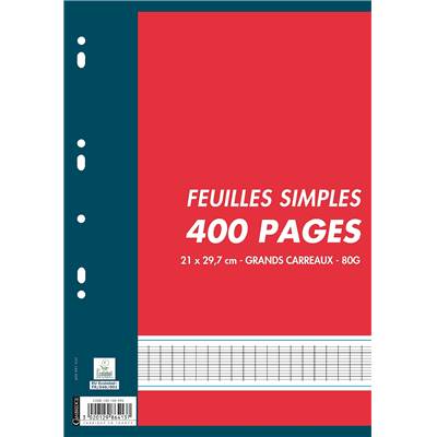 FEILLES MOBILES A4 400P SEYES