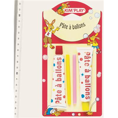 BL. 2 TUBES DE PATE A BALLON