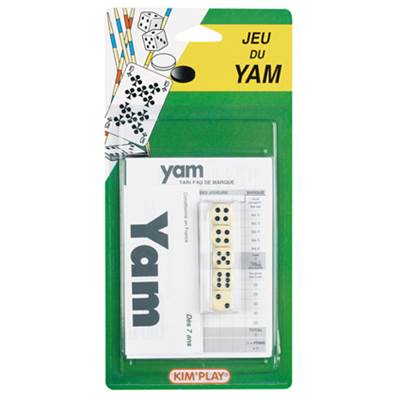 BL. JEU DE YAM DES+BLOC