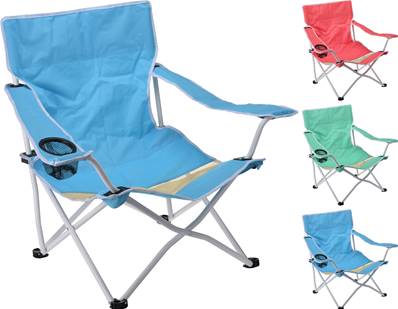 CHAISE DE PLAGE 52X52X68 PLIANTE