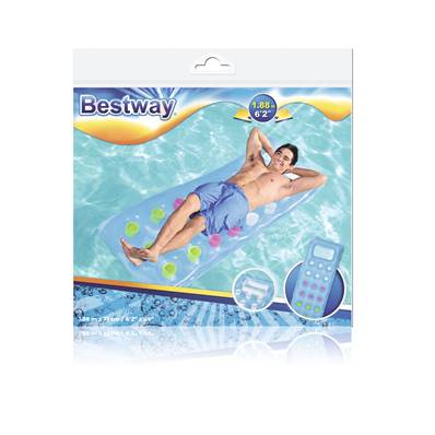MATELAS 18 TROUS VUE SOUS MARINE 188X71