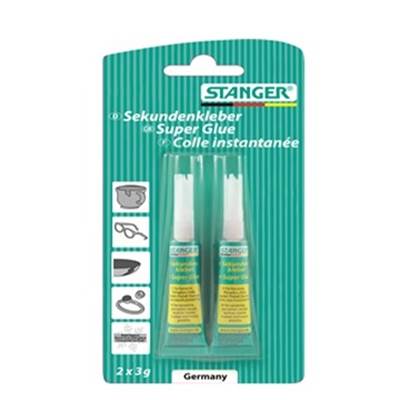 BL. 2 TUBES COLLE SUPER GLUE 3