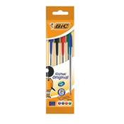 POCHETTE 4 BIC CRISTAL ASSORTI